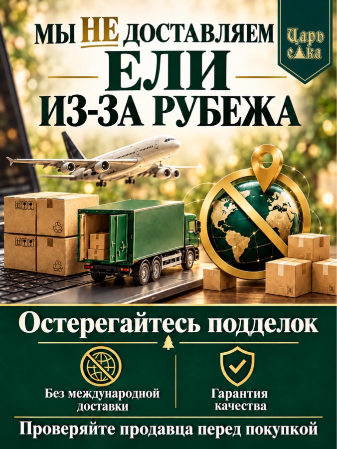 Ель искусственная Царь Елка Ассоль с освещением 230 см