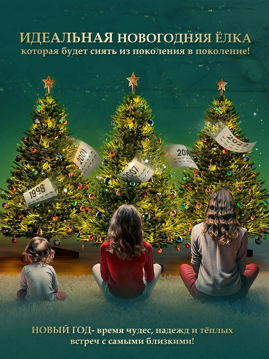 Ель искусственная Царь Елка Лесная